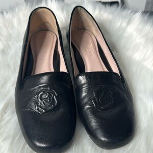 Taryn Rose Leather Belissa Loafer Flat